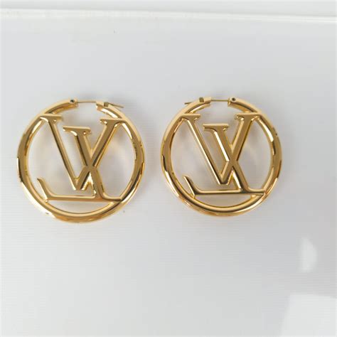 louis vuitton earrings hoop price|Louis Vuitton nautical hoop earrings.